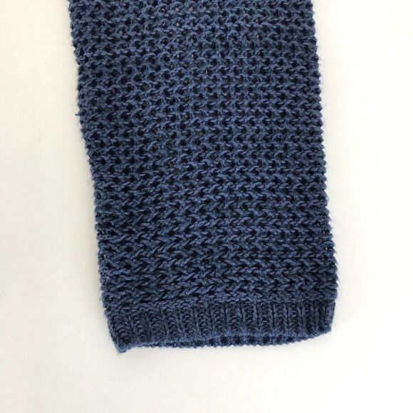 Lane Bryant Open Knit Cardigan Women’s Plus Size 14/16 Blue Stretch Long Sleeves - Picture 3 of 10